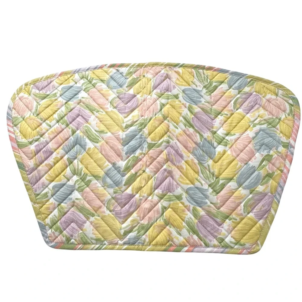 Missoni Home T&J Vestor 3 Quilted Placemats & Napkins Tulip Floral Pastel Italy